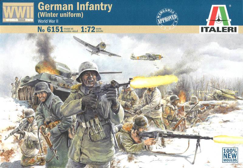 WW2 German Infantry (winter uniform)