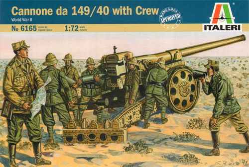 Cannone da 149/40 with Crew