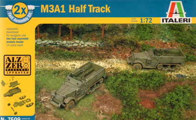 M3A1 Halftrack (2 kits) - Click Image to Close