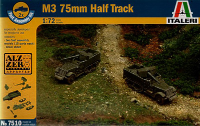 M3 75mm Halftrack (2 kits)
