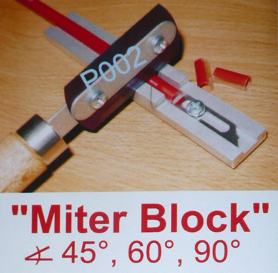 Miter Block for Razor Blade Saw