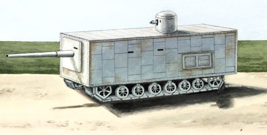 Mendelyev Russian project tank