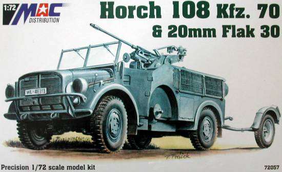 Horch 108 Kfz 70 with 20mm Flak