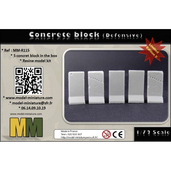 Concrete block (defensive) - set 1