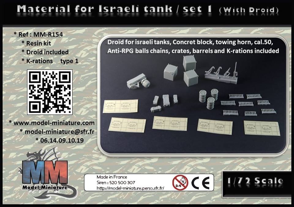 IDF Tank accessories - set 1