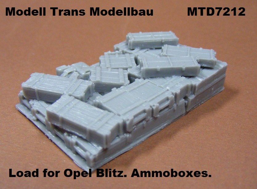 Opel Blitz load - ammo boxes