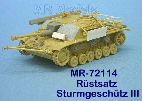 Sturmgeschütz III Late - upgrade & stowage set (REV)