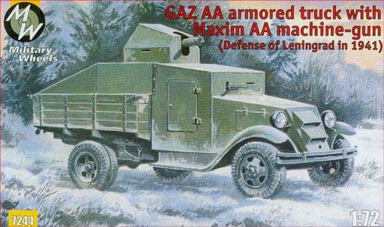 GAZ AA Armored Truck w/Maxim