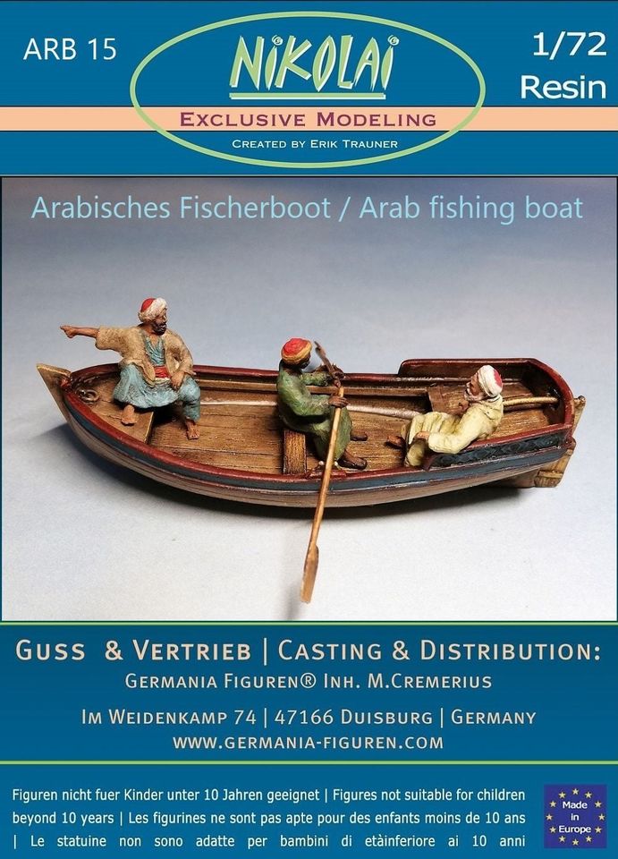 Arabs - fishers on the boat