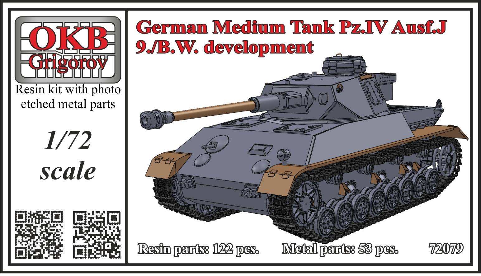 Pz.Kpfw.IV Ausf.J, 9./B.W. development