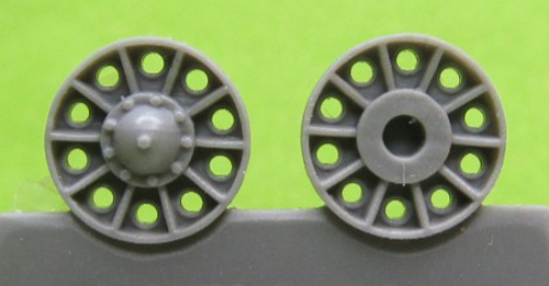 T-34 mod.1942-45 idler wheels with reinforced holes
