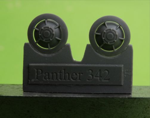 Pz.Kpfw.V Panther idler wheel - early (8pc)