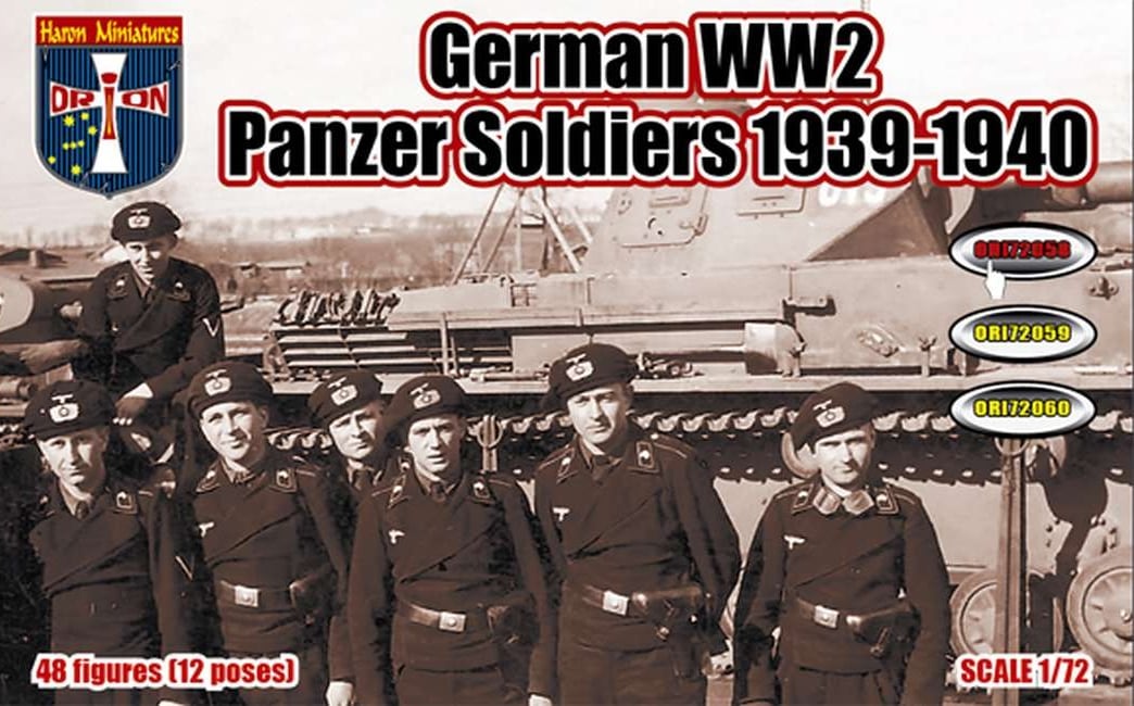 German Panzer Crew,1939-1940 - Click Image to Close