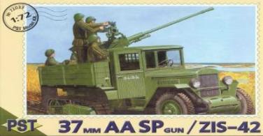 37mm AA SP gun / ZIS-42 Half-truck
