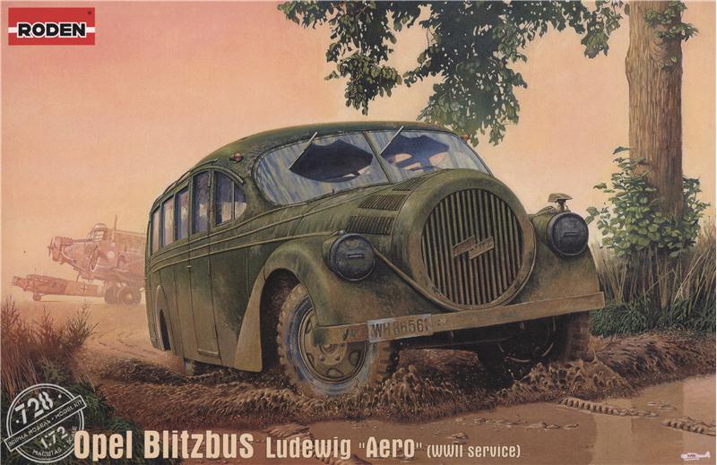 Opel Blitzbus Ludewig "Aero" Military - Click Image to Close