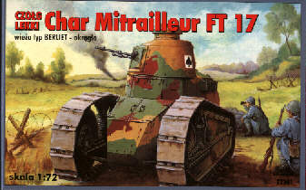 Char Mitrailleur FT-17 Berliet turret