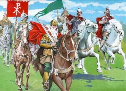 Carolingian cavalry