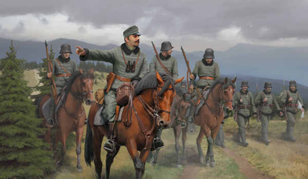 WWI Austro-Hungarian Honved Cavalry