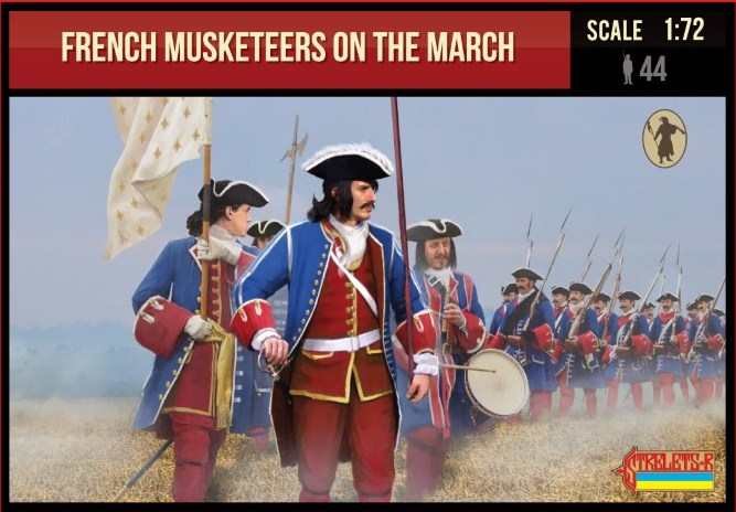 WSS French Musketeers on the march