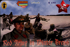 Red Army in Winter Dress - Russian Civil War