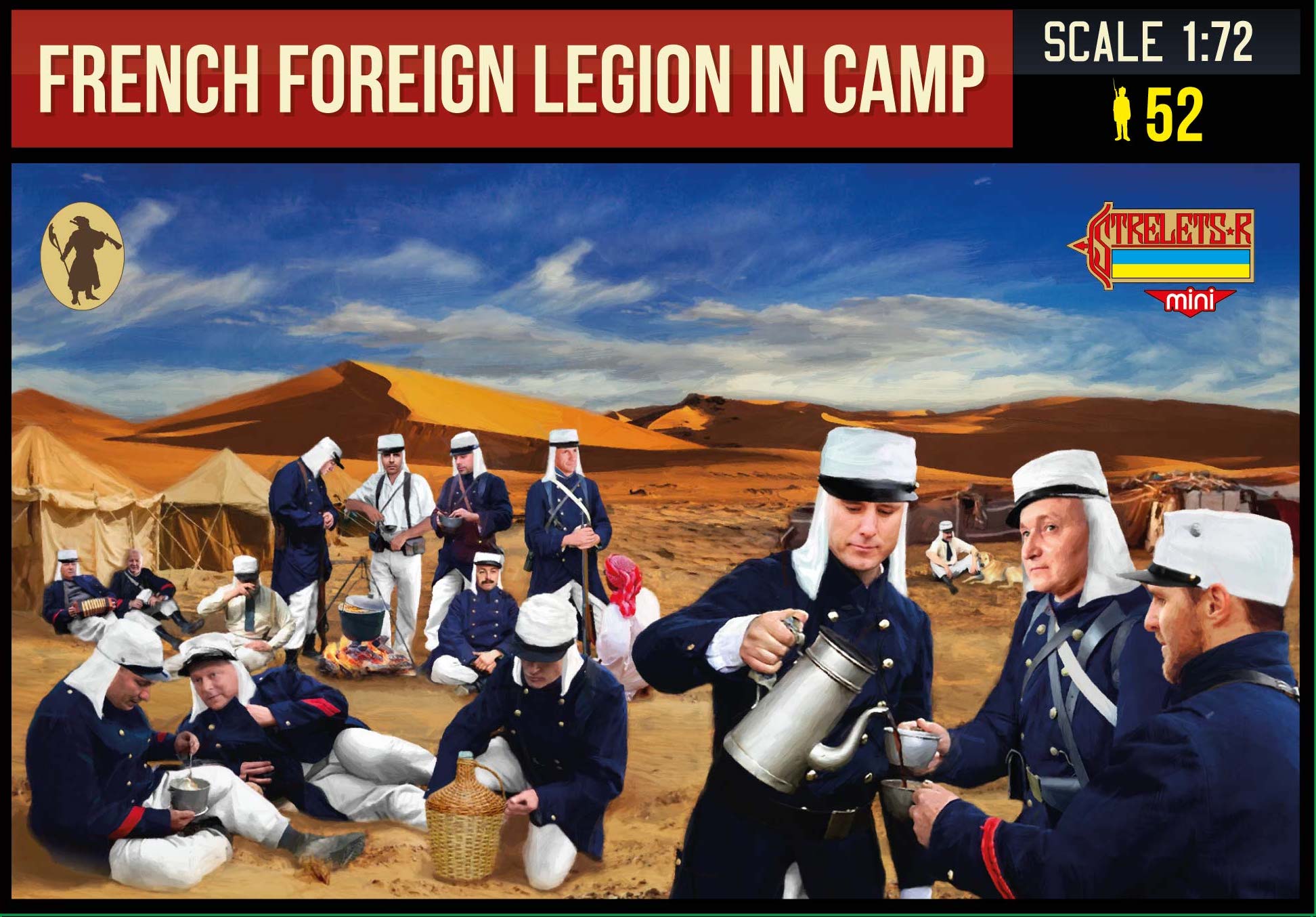 Rif Wr French Foreign Legion in Camp