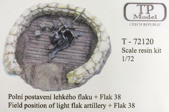 Field position light flak artillery + Flak 38
