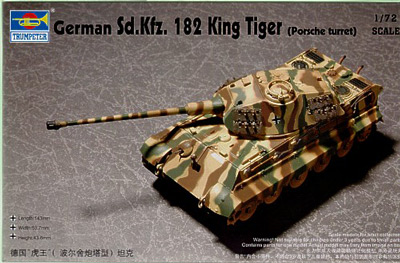 King Tiger Sd.Kfz. 182 (Porsche) - Click Image to Close
