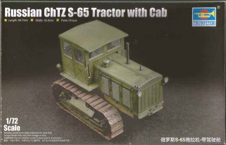 ChTZ S-65 with cab - Click Image to Close