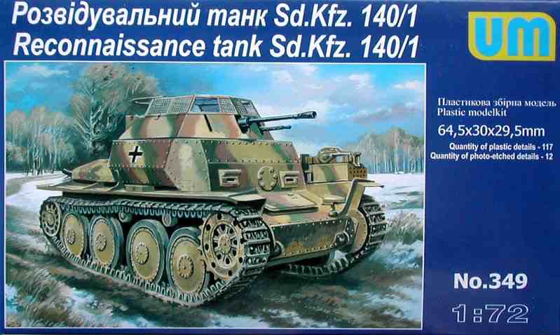 Reconnaissance Tank Sd.Kfz 140/1