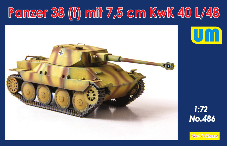 Pz.Kpfw.38(t) mit 7.5cm KwK 40L/48