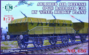 Armored Air Defense Railroad Car