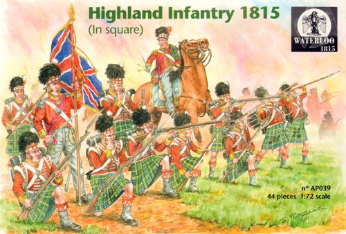 Scottish Highland Infantry 1815 (in square)