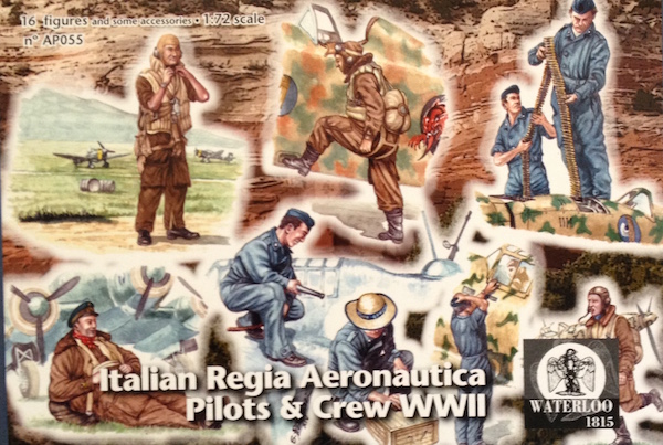 Italian Regia Aeronautica Pilots & Ground Grew