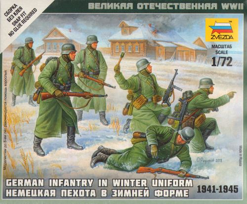German Infantry in Coats 1941-45
